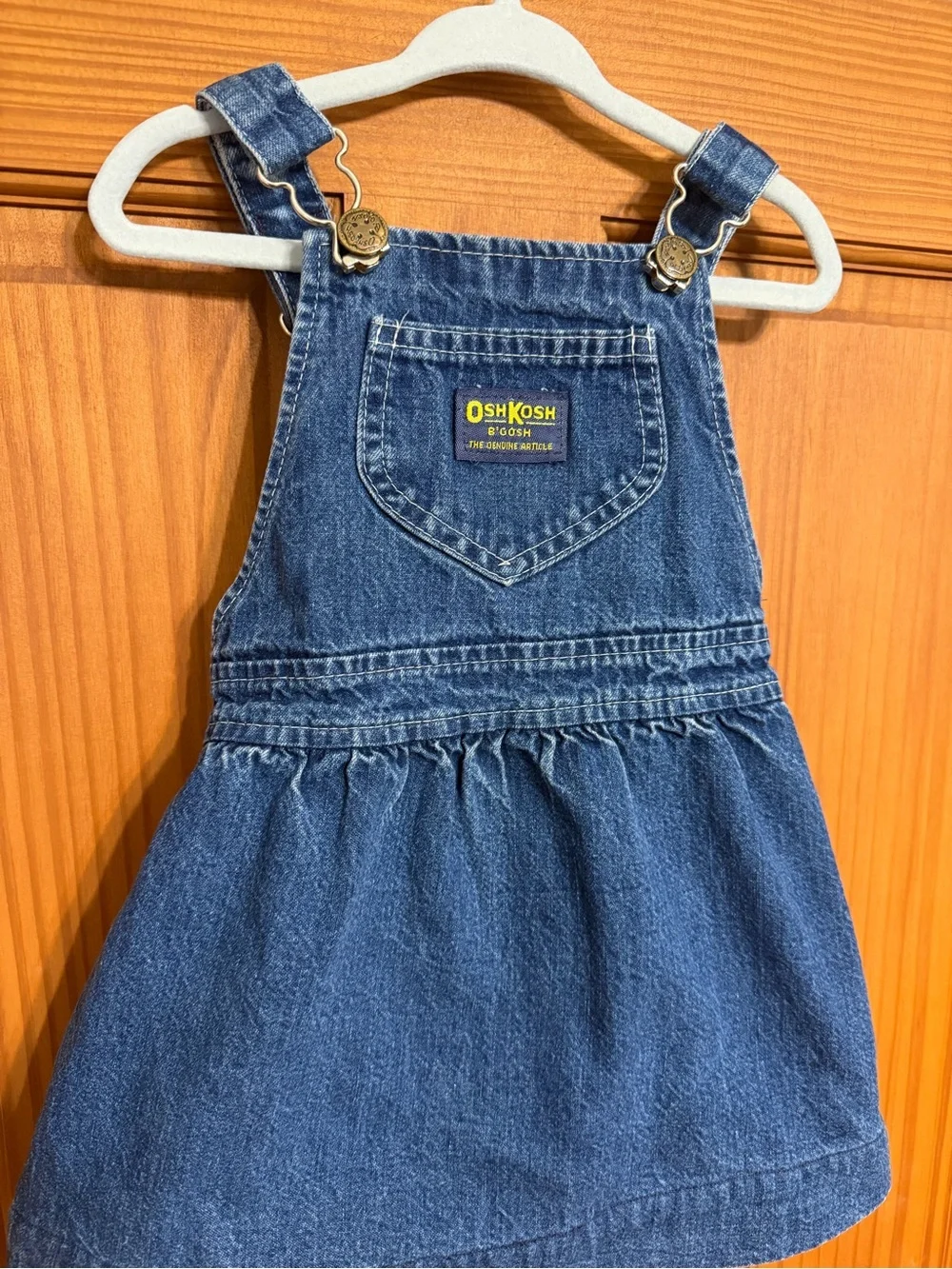 Vintage OshKosh B'gosh Denim Jumper Overall Dress